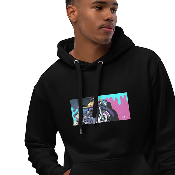 Premium Cafe Racer hoodie - Image 2